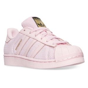 Adidas Superstar J Sneakers in Pink, Size 6.5